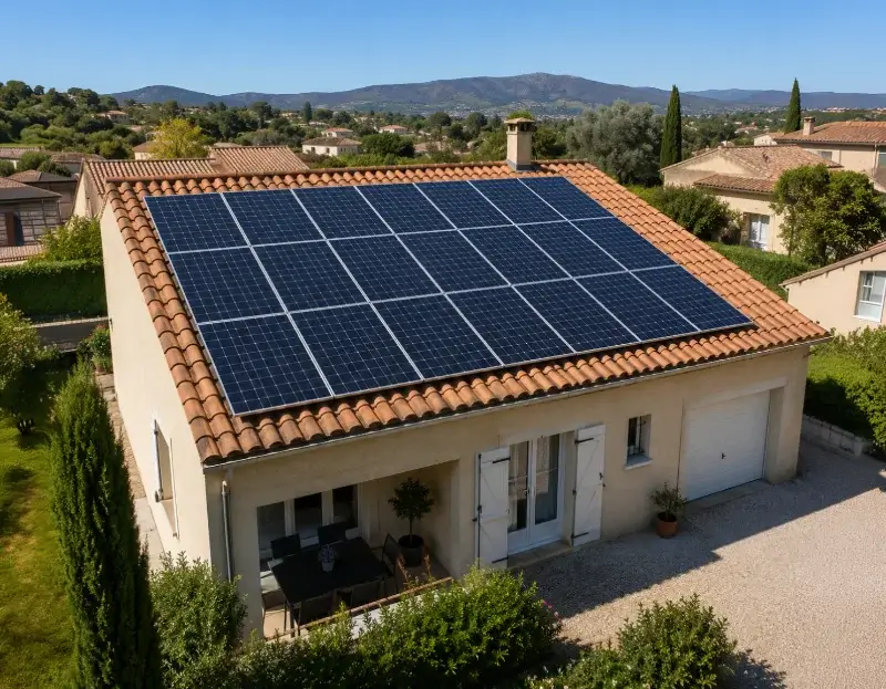 Prime à l'autoconsommation panneaux solaires Lirac — aide financière de l'État